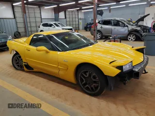 2002 Chevrolet Corvette Z06 z VIN 1G1YY12S925117946, wystawiony jako Copart lot #53126125 z przebiegiem 116 313 mil mil oraz Szkody całkowita. Historia ofert i sprzedaży dostępna na DreamBid. Obrazek 4.