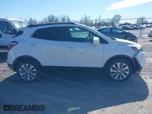 2019 Buick Encore Preferred with VIN KL4CJESB8KB909563, listed as a IAAI auction lot 41764126 with 61,391 mi miles. Bid and sale history available at carsss.com. Image 13.