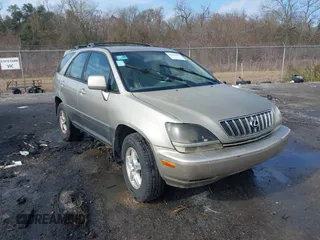 2003 Lexus RX 300 with VIN JTJGF10U530150404, listed as a IAAI auction lot 41428236 with 1 mi miles. Bid and sale history available at carsss.com. Image 1.