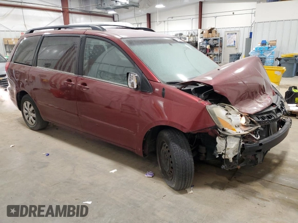 2010 Toyota Sienna CE with VIN 5TDKK4CC6AS325430, listed as a Copart auction lot 41908895 with 180,617 mi miles and Non Repairable. Bid and sale history available at DreamBid. Image 4.