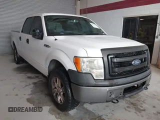 2014 Ford F-150 XL with VIN 1FTFW1EF5EKE45762, listed as a IAAI auction lot 41762773 with 203,423 mi miles. Bid and sale history available at carsss.com. Image 1.