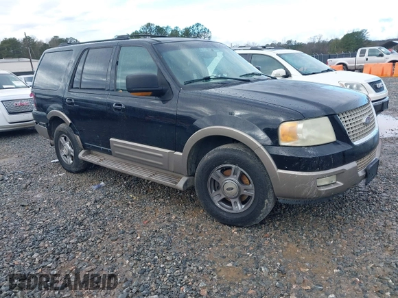 2003 Ford Expedition Eddie Bauer with VIN 1FMRU17W23LB73139, listed as a IAAI auction lot 41268690 with 238,299 mi miles. Bid and sale history available at carsss.com. Image 1.