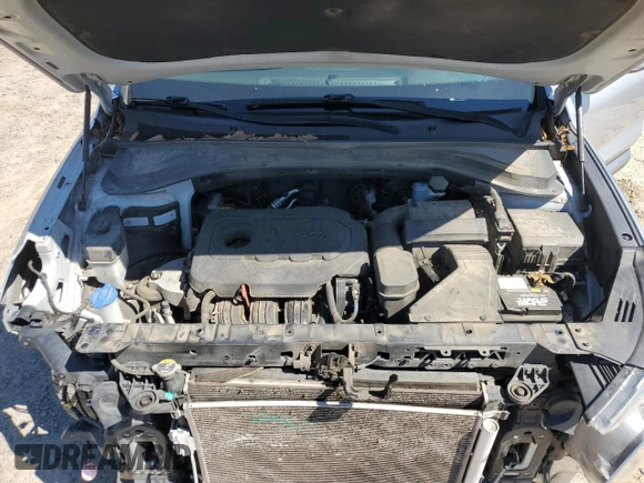 2019 Hyundai Santa Fe SE z VIN 5NMS23AD2KH028519, wystawiony jako Copart lot #56064655 z przebiegiem 208 948 mil mil oraz Szkoda całkowita • Salvage title. Historia ofert i sprzedaży dostępna na DreamBid. Obrazek 12.
