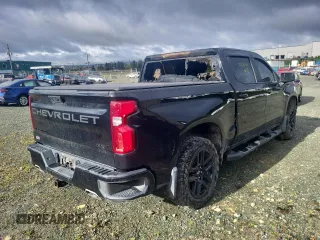 2023 Chevrolet Silverado 1500 RST with VIN 1GCUDEEL4PZ208393, listed as a Copart auction lot 71346124 with Not Provided miles and Non Repairable. Bid and sale history available at DreamBid. Image 3.