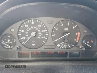 2002 BMW X5 4.4i with VIN 5UXFB335X2LH35651, listed as a Copart auction lot 49640415 with 133,972 mi miles and Salvage Title. Bid and sale history available at carsss.com. Image 9.
