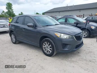 2014 Mazda CX-5 Sport z VIN JM3KE4BE6E0404753, wystawiony jako IAAI lot #42260554 z przebiegiem 144 688 mil mil oraz . Historia ofert i sprzedaży dostępna na DreamBid. Obrazek 1.