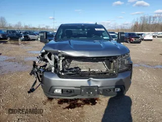2021 Chevrolet Silverado 1500 RST with VIN 3GCUYEET5MG327263, listed as a Copart auction lot 82193514 with 46,081 mi miles and Salvage Title. Bid and sale history available at carsss.com. Image 5.
