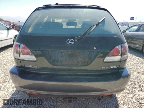 2003 Lexus RX 300 with VIN JTJHF10U530311757, listed as a Copart auction lot 61679804 with 185,581 mi miles and Salvage Title. Bid and sale history available at carsss.com. Image 6.