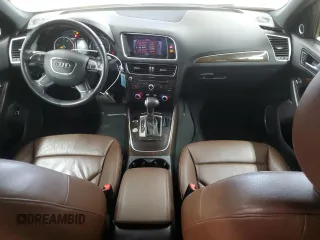 2014 Audi Q5 Premium Plus with VIN WA1LFAFP6EA052556, listed as a Copart auction lot 60723085 with 99,312 mi miles and Salvage title. Bid and sale history available at DreamBid. Image 8.