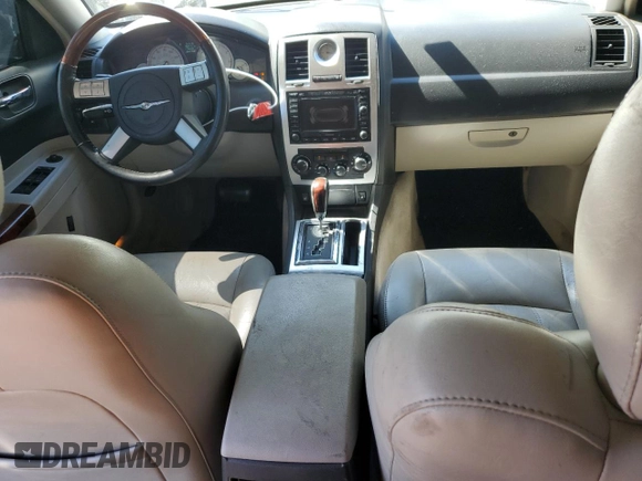 2005 Chrysler 300 with VIN 2C3AA63H35H504149, listed as a Copart auction lot 46455655 with 128,617 mi miles and Salvage Title. Bid and sale history available at carsss.com. Image 8.