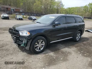2015 Dodge Durango Limited with VIN 1C4RDJDG3FC715581, listed as a Copart auction lot 53527135 with 152,327 mi miles and Salvage Title. Bid and sale history available at carsss.com. Image 1.