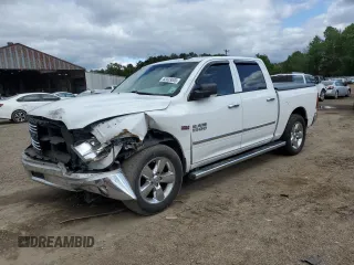 2016 Ram 1500 Lone Star with VIN 3C6RR6LT7GG287940, listed as a Copart auction lot 52033005 with 100,702 mi miles and Salvage Title. Bid and sale history available at carsss.com. Image 1.