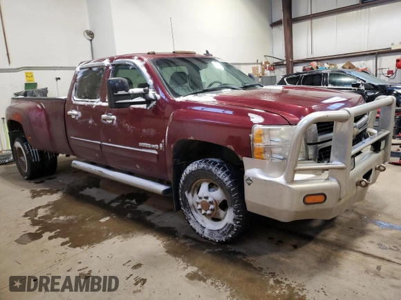 2008 Chevrolet Silverado 3500HD DRW LTZ with VIN 1GCJK33678F218901, listed as a Copart auction lot 89214035 with 556,746 mi miles and Clean Title. Bid and sale history available at carsss.com. Image 4.