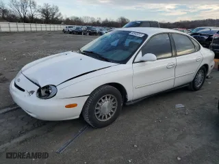 1997 Ford Taurus GL with VIN 1FALP52U3VA141657, listed as a Copart auction lot 80945913 with 111,343 mi miles and Salvage Title. Bid and sale history available at carsss.com. Image 1.