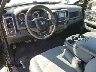 2015 Ram 1500 Express with VIN 3C6JR7AT1FG532946, listed as a Copart auction lot 63496534 with 114,396 mi miles and Salvage title. Bid and sale history available at DreamBid. Image 8.