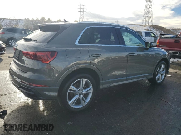 2019 Audi Q3 S line Prestige with VIN WA1FECF36K1087537, listed as a Copart auction lot 80520984 with 39,183 mi miles and Clean Title. Bid and sale history available at carsss.com. Image 3.