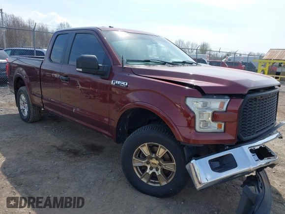 2015 Ford F-150 XLT with VIN 1FTFX1EF9FFA86164, listed as a IAAI auction lot 42112185 with 115,871 mi miles and . Bid and sale history available at DreamBid. Image 1.