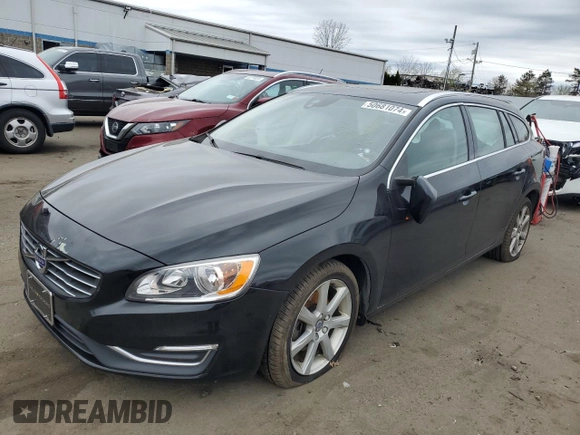2016 Volvo V60 T5 Drive-E Premier with VIN YV140MEK0G1309419, listed as a Copart auction lot 50681074 with 0 mi miles. Bid and sale history available at carsss.com. Image 1.
