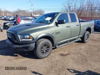 2021 Ram 1500 Warlock with VIN 1C6RR7GT9MS596989, listed as a IAAI auction lot 41673633 with 45,592 mi miles and . Bid and sale history available at DreamBid. Image 17.