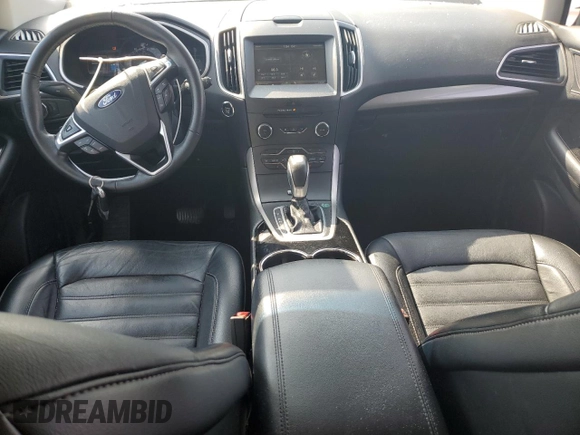 2015 Ford Edge SEL with VIN 2FMTK4J96FBB62987, listed as a Copart auction lot 49096575 with 104,536 mi miles and Salvage Title. Bid and sale history available at carsss.com. Image 8.