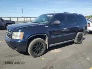 2007 Chevrolet Tahoe LTZ with VIN 1GNFK130X7J315874, listed as a Copart auction lot 62133865 with 200,104 mi miles and Salvage title. Bid and sale history available at DreamBid. Image 1.