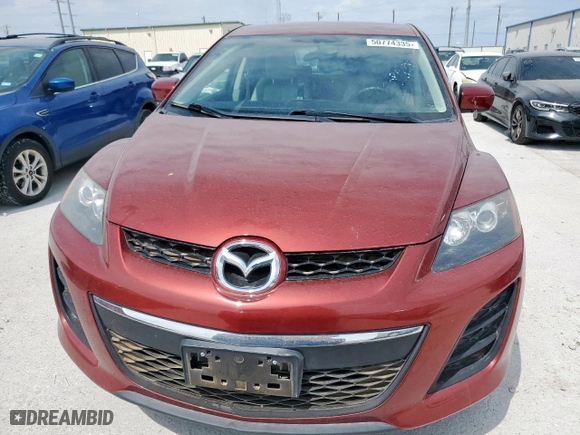 2010 Mazda CX-7 Touring with VIN JM3ER2W33A0305011, listed as a Copart auction lot 50774335 with NaN miles and Salvage Title. Bid and sale history available at carsss.com. Image 5.
