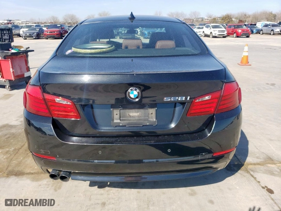2012 BMW 5 Series 528i with VIN WBAXG5C56CDX06446, listed as a Copart auction lot 45001375 with 135,536 mi miles and Salvage Title. Bid and sale history available at carsss.com. Image 6.