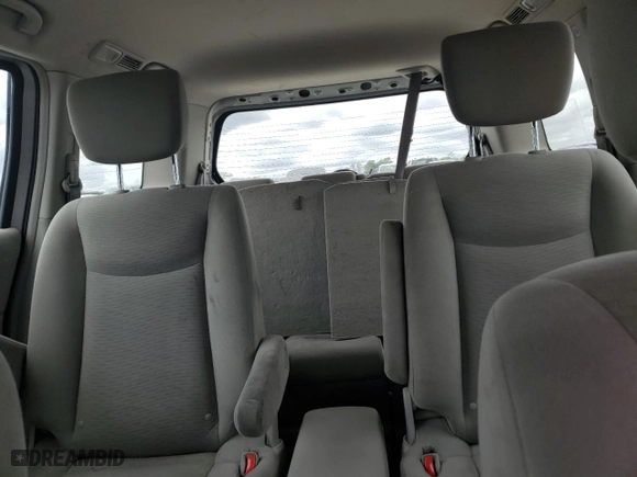 2015 Nissan Quest S with VIN JN8AE2KP4F9133235, listed as a Copart auction lot 54136054 with 213,140 mi miles and Salvage Title. Bid and sale history available at carsss.com. Image 10.