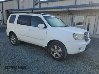 2011 Honda Pilot EX-L with VIN 5FNYF4H55BB104769, listed as a Copart auction lot 49312385 with 157,458 mi miles and Salvage Title. Bid and sale history available at DreamBid. Image 4.