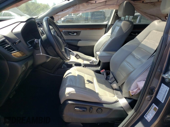 2017 Honda CR-V EX-L with VIN 2HKRW2H88HH672690, listed as a Copart auction lot 53306295 with 62,073 mi miles and Salvage Title. Bid and sale history available at carsss.com. Image 7.