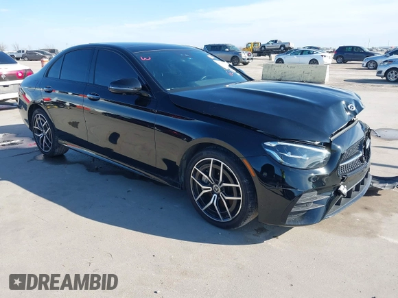 2023 Mercedes-Benz E 350 with VIN W1KZF8EB9PB185877, listed as a IAAI auction lot 41335909 with 16,248 mi miles and . Bid and sale history available at DreamBid. Image 1.