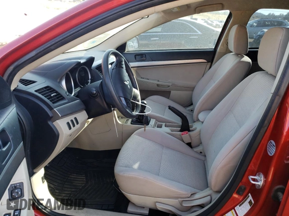 2008 Mitsubishi Lancer DE with VIN JA3AU26U98U015503, listed as a Copart auction lot 75131434 with 162,927 mi miles and Salvage Title. Bid and sale history available at DreamBid. Image 7.