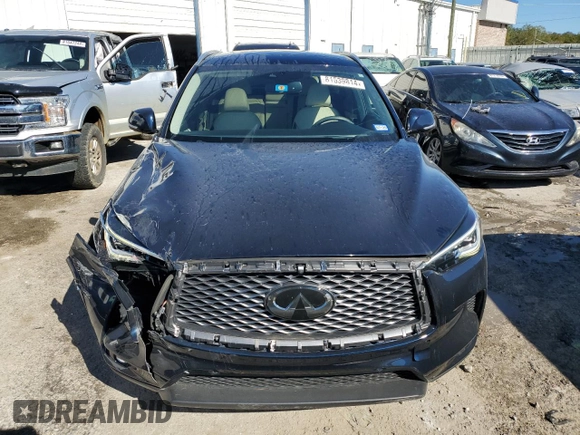 2021 Infiniti QX50 Essential с VIN 3PCAJ5CA2MF124748, выставлен на аукционе Copart как лот 81539814 с пробегом 34 565 миль миль и Списание • Salvage title. История ставок и продаж доступна на DreamBid. Изображение 5.