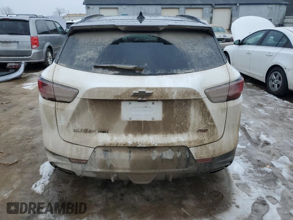 2024 Chevrolet Blazer RS z VIN 3GNKBKRS1RS189113, wystawiony jako Copart lot #86124214 z przebiegiem 8 645 mil mil oraz Czysty tytuł • Clean title. Historia ofert i sprzedaży dostępna na DreamBid. Obrazek 6.