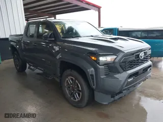 2024 Toyota Tacoma 2WD SR5 with VIN 3TMKB5FN8RM014421, listed as a IAAI auction lot 41546765 with NaN miles. Bid and sale history available at carsss.com. Image 1.