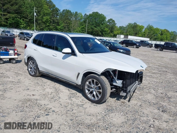 2023 BMW X5 xDrive40i with VIN 5UXCR6C09P9R25706, listed as a IAAI auction lot 42446957 with 34,004 mi miles and . Bid and sale history available at DreamBid. Image 1.
