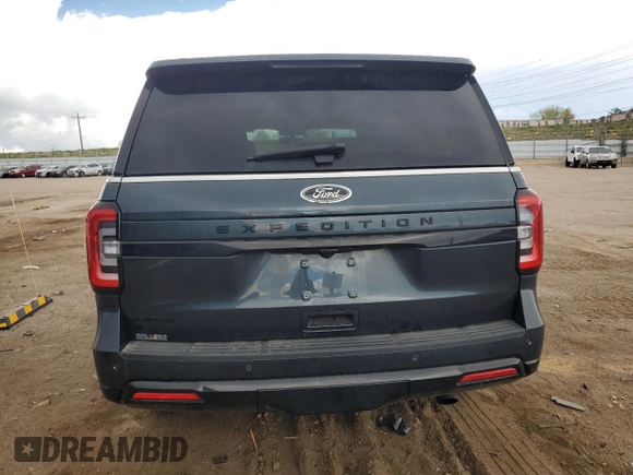 2024 Ford Expedition Limited с VIN 1FMJU2A81REA82227, выставлен на аукционе Copart как лот 54716135 с пробегом 1 901 миль миль и Списание • Salvage title. История ставок и продаж доступна на DreamBid. Изображение 6.
