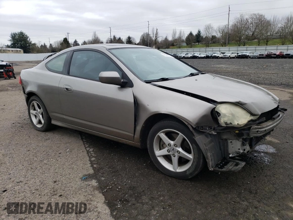 2004 Acura RSX Type S with VIN JH4DC53004S005595, listed as a Copart auction lot 45988575 with 114,142 mi miles and Salvage Title. Bid and sale history available at carsss.com. Image 4.