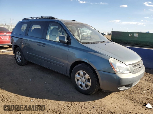 2008 Kia Sedona LX with VIN KNDMB233086261604, listed as a Copart auction lot 48936035 with 313,041 mi miles and Salvage Title. Bid and sale history available at carsss.com. Image 4.