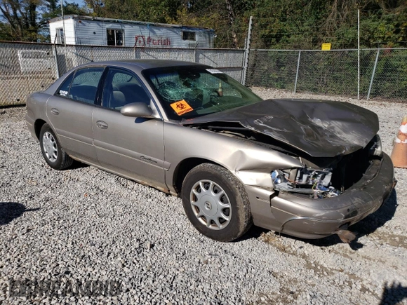 2000 Buick Century Custom with VIN 2G4WS52J1Y1158706, listed as a Copart auction lot 74526374 with 103,564 mi miles and Salvage Title. Bid and sale history available at carsss.com. Image 4.