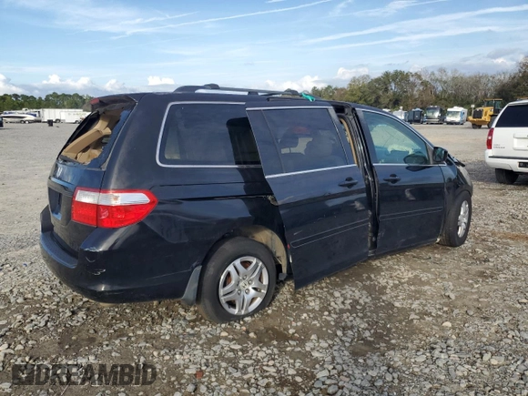 2007 Honda Odyssey EX-L with VIN 5FNRL38757B070106, listed as a Copart auction lot 79815514 with 0 mi miles and Non Repairable. Bid and sale history available at carsss.com. Image 3.