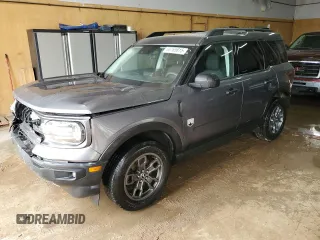 2021 Ford Bronco Sport Big Bend with VIN 3FMCR9B6XMRA62161, listed as a Copart auction lot 55765815 with 43,491 mi miles and Clean title. Bid and sale history available at DreamBid. Image 1.