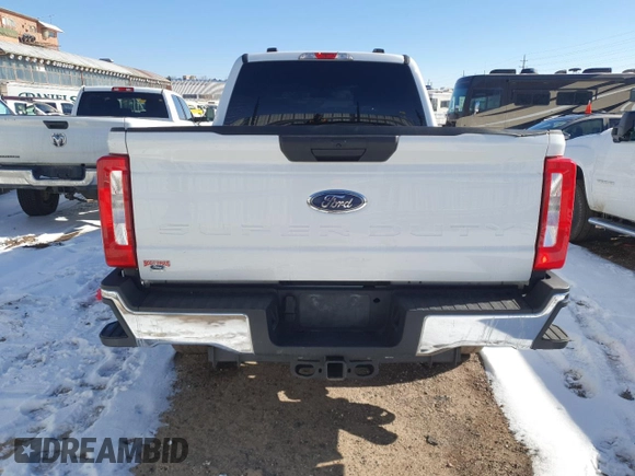 2023 Ford F-250 XL with VIN 1FT7W2BT4PEC35269, listed as a Copart auction lot 42623665 with 115,402 mi miles and Salvage Title. Bid and sale history available at DreamBid. Image 6.
