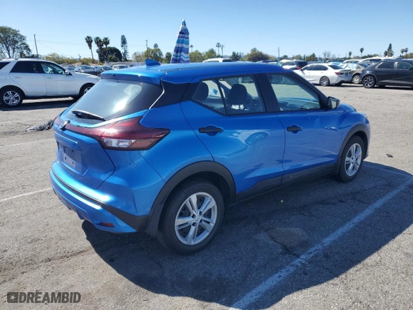 2021 Nissan Kicks S with VIN 3N1CP5BV3ML520154, listed as a Copart auction lot 47772455 with 42,975 mi miles and Salvage Title. Bid and sale history available at carsss.com. Image 3.