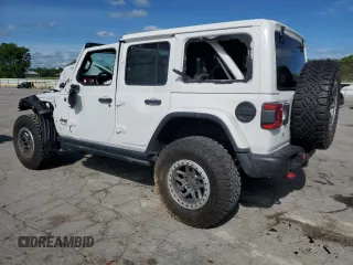 2020 Jeep Wrangler Unlimited Rubicon с VIN 1C4HJXFG4LW239307, выставлен на аукционе Copart как лот 54037595 с пробегом 19 850 миль миль и Списание • Salvage title. История ставок и продаж доступна на DreamBid. Изображение 2.