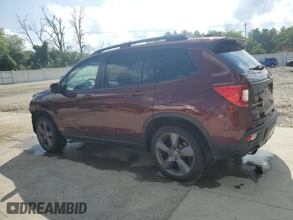 2021 Honda Passport Touring with VIN 5FNYF8H92MB022995, listed as a Copart auction lot 65327265 with 29,718 mi miles and Non repairable. Bid and sale history available at DreamBid. Image 2.