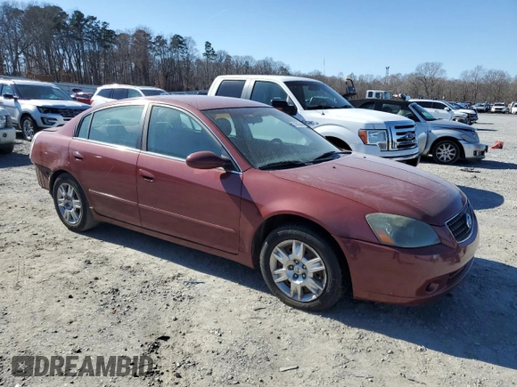 2006 Nissan Altima 2.5 with VIN 1N4AL11D66N328365, listed as a Copart auction lot 43692445 with 155,059 mi miles and Salvage Title. Bid and sale history available at carsss.com. Image 4.