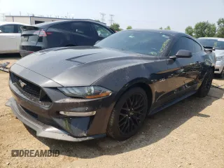 2022 Ford Mustang GT with VIN 1FA6P8CF6N5111611, listed as a Copart auction lot 65178394 with 66,678 mi miles and Salvage title. Bid and sale history available at DreamBid. Image 1.