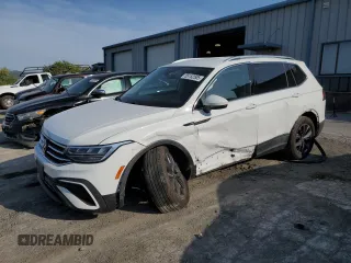 2022 Volkswagen Tiguan SE with VIN 3VV2B7AX4NM089729, listed as a Copart auction lot 55152505 with 49,135 mi miles and Salvage title. Bid and sale history available at DreamBid. Image 1.