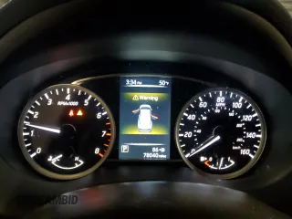 2017 Nissan Sentra S with VIN 3N1AB7AP2HY235619, listed as a Copart auction lot 44982005 with 78,040 mi miles and Salvage Title. Bid and sale history available at carsss.com. Image 9.